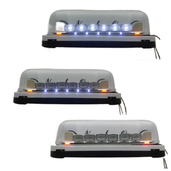 Sonnenblende LED-Leuchten für Tamiya 1/14 Rc Traktor Scania 770s R620 56368 56371