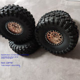 4PCS 2.2INCH Metal Wheel Set for 1/8 YIKONG 4082 Rc Car