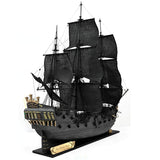 1/65 Black Pearl Sailboat Model Pirates of The Caribbean Gold Edition DIY Wood Kit