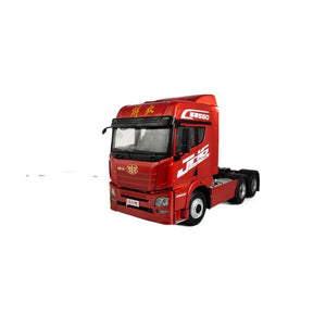 1:24 JH6 3-axis Alloy Tractor Trailer Alloy Model