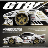 Tamiya Toyota  Rocket Bunny RCGT86 1/10 Rc Drift Car Sticker