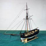 1/72 USS Providence 1776 Wooden Sailing Boat  DIY Model