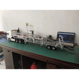 1/14 Tamiya Rc Tractor Metal Model Car Consignment Trailer