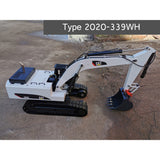 1/12 339 All-metal Remote Control Hydraulic Excavator RTR