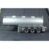 1/14 Tamiya Three-axle Oil Tank Trailer Stainless Steel Model