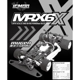 MUGEN SEIKI MRX6X 1/8 4WD Rc Nitro Car Frame Kit