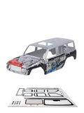 TRACTION HOBBY KM tank 300 rc car third anniversary edition new painted car shell