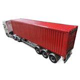 40 ft Metal Container Model for Tamiya 1/14 Remote Control Tractor Trailer