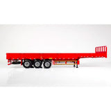 1:24 JH6 3-axis Alloy Tractor Trailer Alloy Model