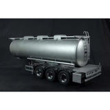 1/14 Tamiya Three-axle Oil Tank Trailer Stainless Steel Model