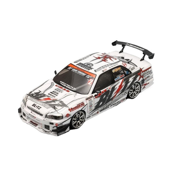 1/10 GTR ER34 BLITZ RC drift car body sticker