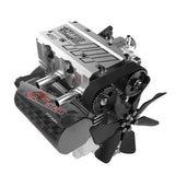 TOYAN FS-L200AC Engine 4 Stroke Air Cooled Engine 7Cc 2 Cylinder Nitro Internal Combustion Engine KIT