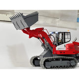 JZ636 RC 1/12 Hydraulic Metal Crawler Loader Wheel Reduction Gearbox with Light and Sound System RTR