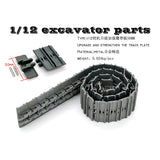 1Pcs 5CM Pitch 18mm 1/12 Rc Hydraulic Excavator Metal Track