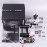 Ephil X-76cc-T Model Aircraft Model Gasoline Engine Opposed Two-Cylinder Two-Stroke for Rc Gas Airplane