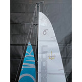 Beili Poseidon 650 FRP Hull Rc Sailboat 1370mm RTR