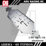 4mm Thickness Aluminum Alloy Chassis ARRMA TYPHON Rc Car