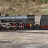 Modèle de Train Locomotive à vapeur Version en alliage petit Train jouet électrique RTR