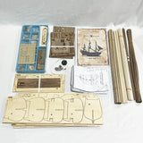 1/65 Black Pearl Sailboat Model Pirates of The Caribbean Gold Edition DIY Wood Kit