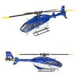 C187  EC135 4CH 6-Axis Gyro Single-Propeller Without Ailerons RC Helicopter  RTF