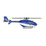 C187  EC135 4CH 6-Axis Gyro Single-Propeller Without Ailerons RC Helicopter  RTF