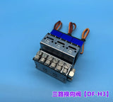 Hydraulic Oil Valve Controller with Neutral Return Oil for 1/12 Rc Hydraulic Excavator Bulldozer