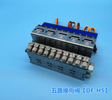 Hydraulic Oil Valve Controller with Neutral Return Oil for 1/12 Rc Hydraulic Excavator Bulldozer