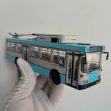 1:64 BJDWG120AC L Diecast Metal Trolleybus Model