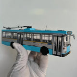 1:64 BJDWG120AC L Diecast Metal Trolleybus Model