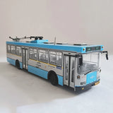 1:64 BJDWG120AC L Diecast Metal Trolleybus Model