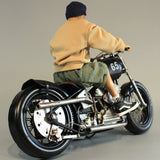 1/6 Retro Simulation Motorcycle Diecast Model