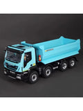 1/14 8x4 IVECO Rc Dump Truck Blue Paint Rtr