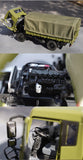 1:24 Dongfeng  Diecast Military Truck Vehicle 4X4  Alloy Model