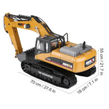 Huina 1580 Full Metal 1/14 Rc Excavators RTR