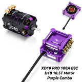 HOBBYWING XERUN XD10 PRO 100A ESC D10 10.5T 13.5T Motors Sensored Brushless Combo for 1/10 RC Drift Car