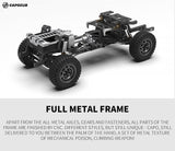 Capo Cub1 1:18 4wd Elektrische Rc Pickup Crawler KIT RTR