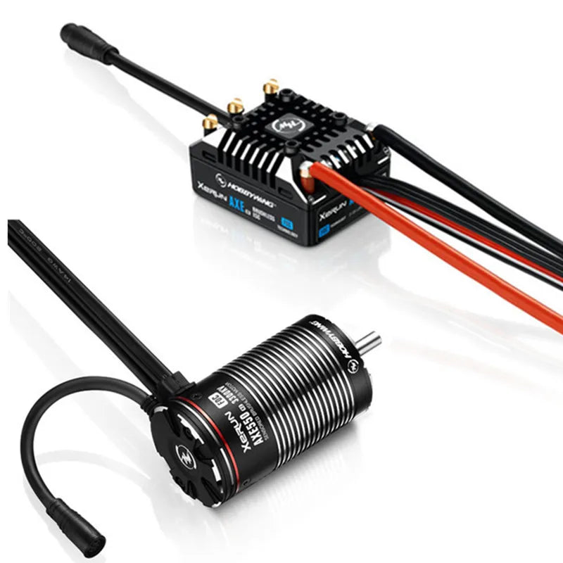 HobbyWing XERUN AXE R2 80A Brushless ESC with AXE540L 550 Brushless M ...