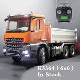 KABOLITE K3364 6X6 K3363 6x4 1/14 RC Hydraulischer Muldenkipper Rtr 