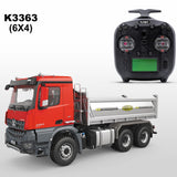 KABOLITE K3364 6X6 K3363 6x4 1/14 RC Hydraulic Dump Truck Rtr