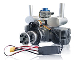 NGH GTT70-E Horizontally-opposed Twin-cylinder 2-stroke Gasoline Engine for Rc Airplane