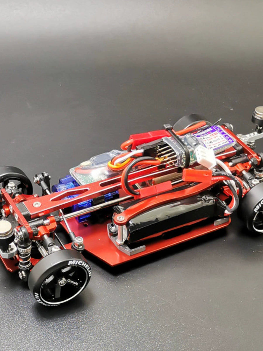 1/24 1/24 Metal Body Chassis AE86 AWD Gyroscope Remote Control Drift ...