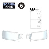 1/14 TAMIYA 770S Scania 56368 56371 Rc Tractor Transparent Plastic Lamp Housing