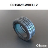 CAPO CD15829 GTR R34 RC CAR LM Style Metal Wheel Tires OP PART