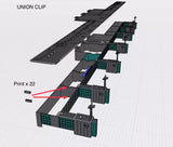 1/400 Frankfurt Airport Terminal Covered Bridge Model 3D Printed Plastic Model