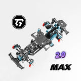 TG Super TG2.0 1/24 Rwd Rc Drift Car Frame Kit Op Part