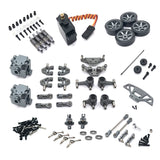 Aluminum Upgrade Kit for Wltoys 1/28 284131 Rc Car 1/28 284131 K969 k979 k989 k999