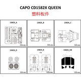 CAPO CD1582X QUEEN Rc Car Plastic Parts