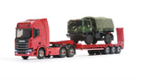 1:32 ORLANDOO HUNTER OH32N02 TOWING FLATBED TRAILER KIT