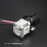 CUT YDL42 4020 RC Hydraulic Excavator Oil Pump with Pressure Gauge