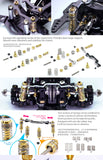 DriftArt DA4 99140 1/24 Rwd RC DRIFT CAR Pre-Assembled Frame KIT Version